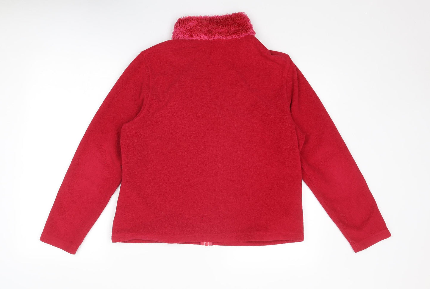 District Womens Pink Jacket Size 12 Zip