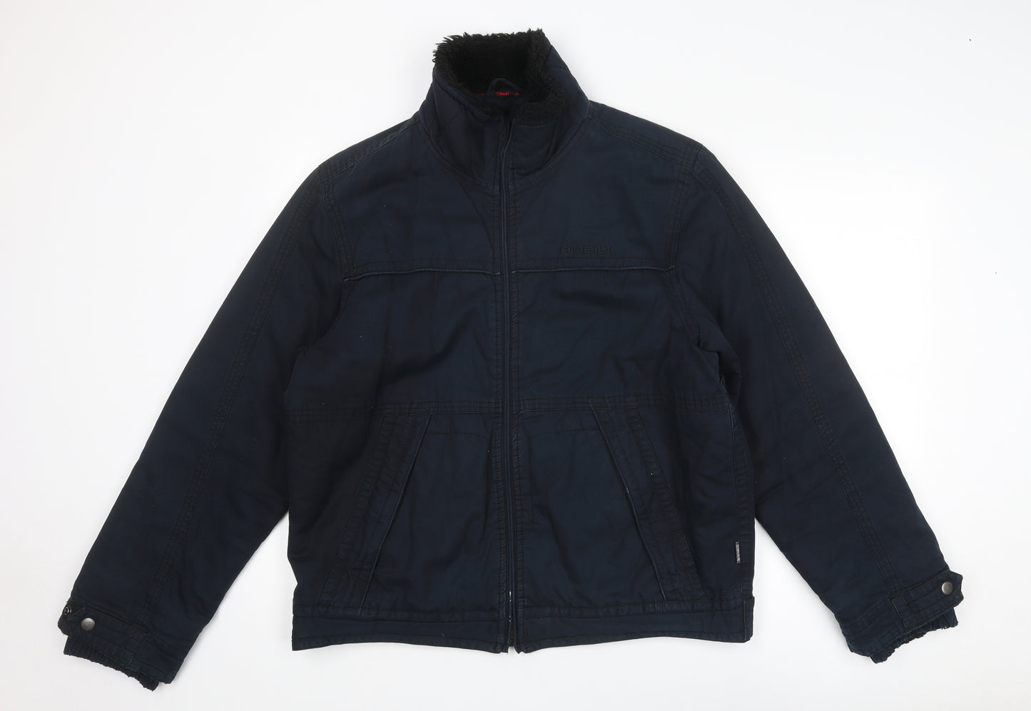 O'Neill Womens Blue Jacket Size M Zip