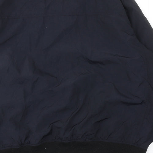 ASOS Mens Blue Bomber Jacket Jacket Size L Zip