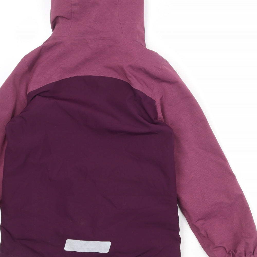 Berghaus Girls Purple Jacket Size 9-10 Years Zip
