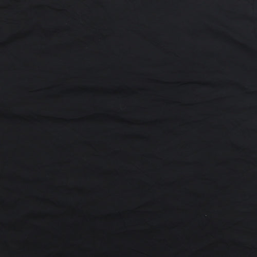 Marks and Spencer Mens Black Cotton T-Shirt Size XL Round Neck