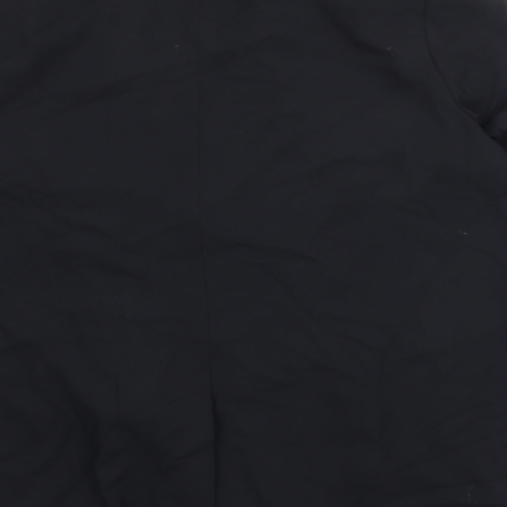 Marks and Spencer Womens Black Polyester Jacket Suit Jacket Size 20