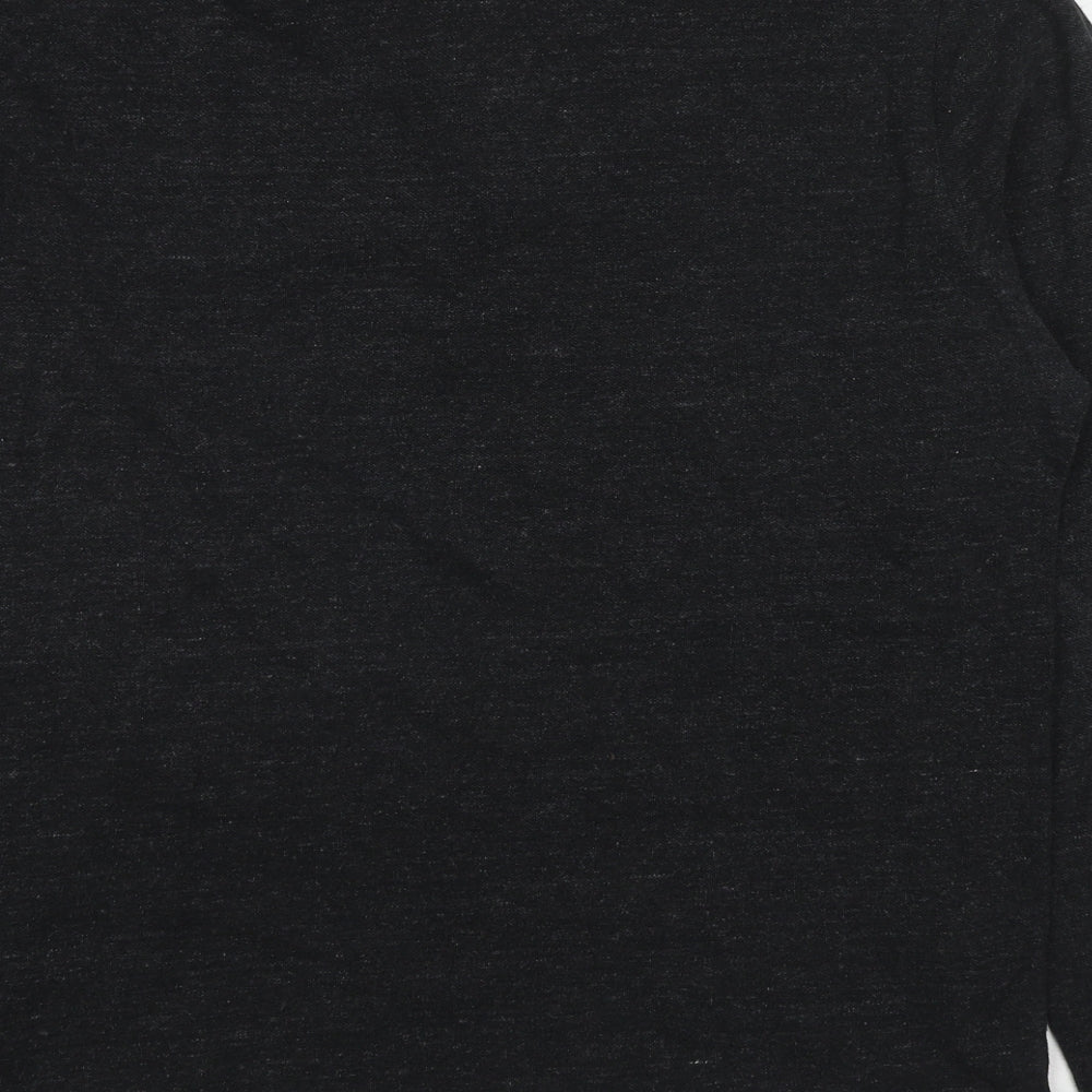 Polo Ralph Lauren Mens Grey Cotton Polo Size L Collared Button