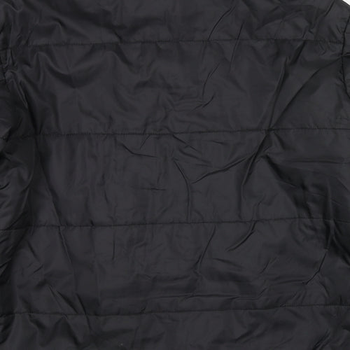 Vincelli Womens Black Jacket Size M Zip
