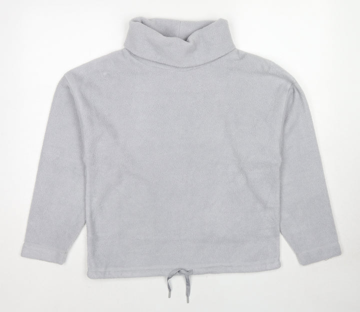 Marks and Spencer Womens Grey Polyester Pullover Sweatshirt Size S Pullover