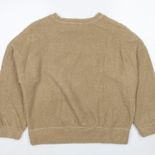 Marks and Spencer Womens Brown Polyester Pullover Sweatshirt Size S Pullover - Spencer Bear