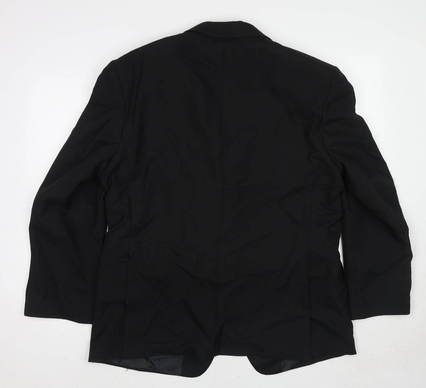 Skopes Mens Black Polyester Tuxedo Suit Jacket Size 44 Regular