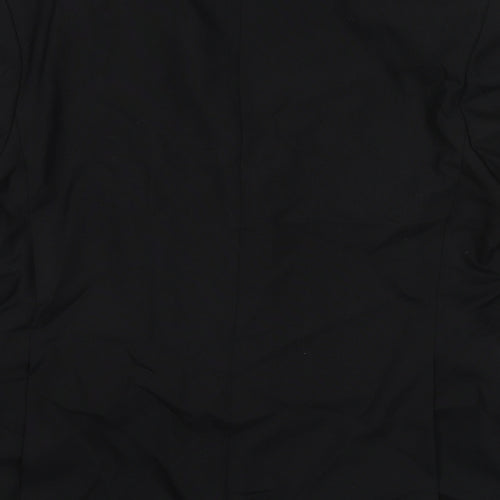 Skopes Mens Black Polyester Tuxedo Suit Jacket Size 44 Regular
