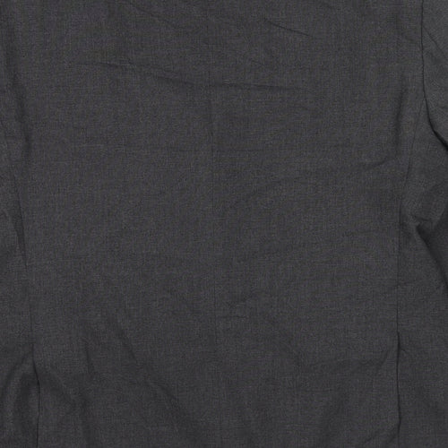 Marks and Spencer Mens Grey Polyester Jacket Suit Jacket Size 42 Regular
