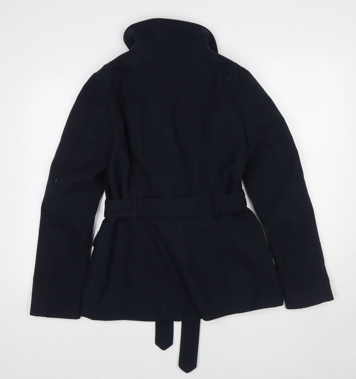 H&M Womens Blue Jacket Size 12 Button