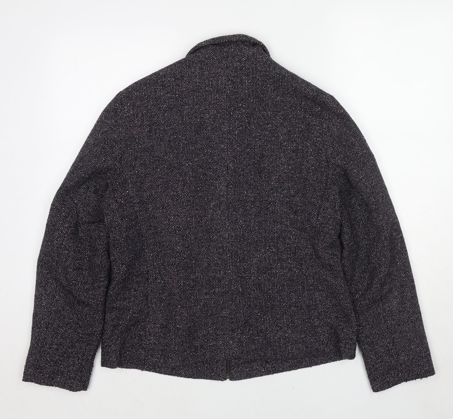 Marks and Spencer Womens Black Jacket Size 14 Zip