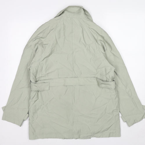 K.Zell Womens Green Jacket Size S Button