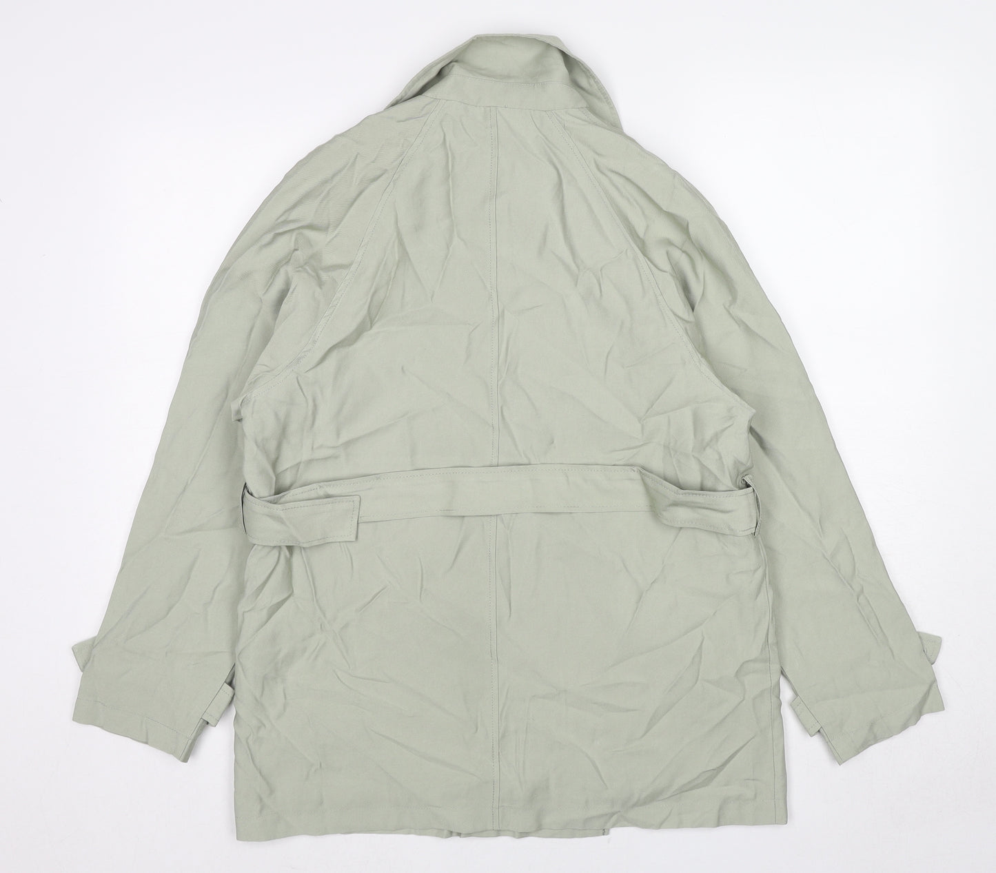 K.Zell Womens Green Jacket Size S Button