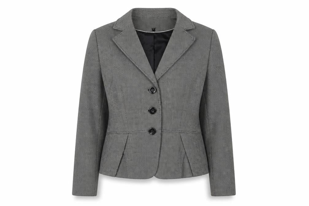 Marks & Spencer Womens Grey Polyester Jacket Suit Jacket Size 14