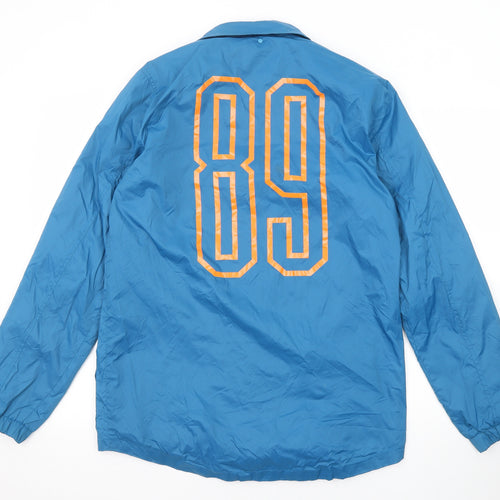 Boxfresh Mens Blue Jacket Size S Snap
