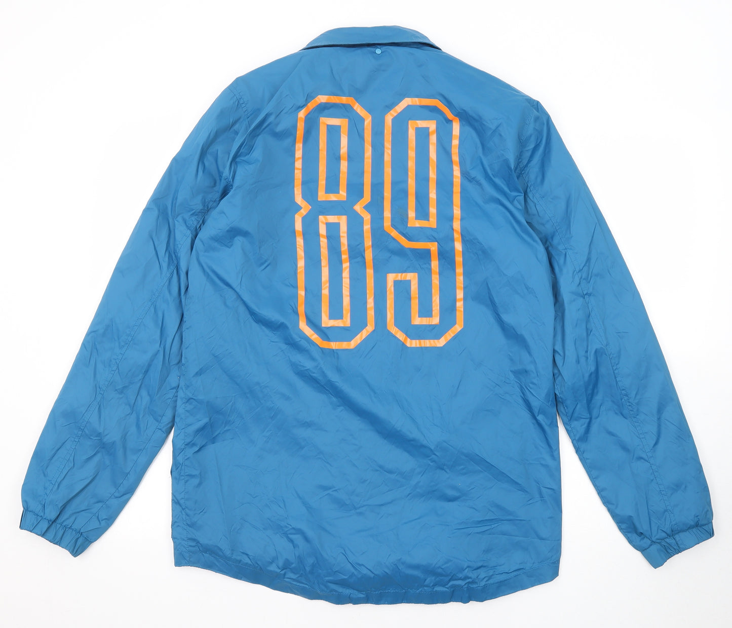Boxfresh Mens Blue Jacket Size S Snap