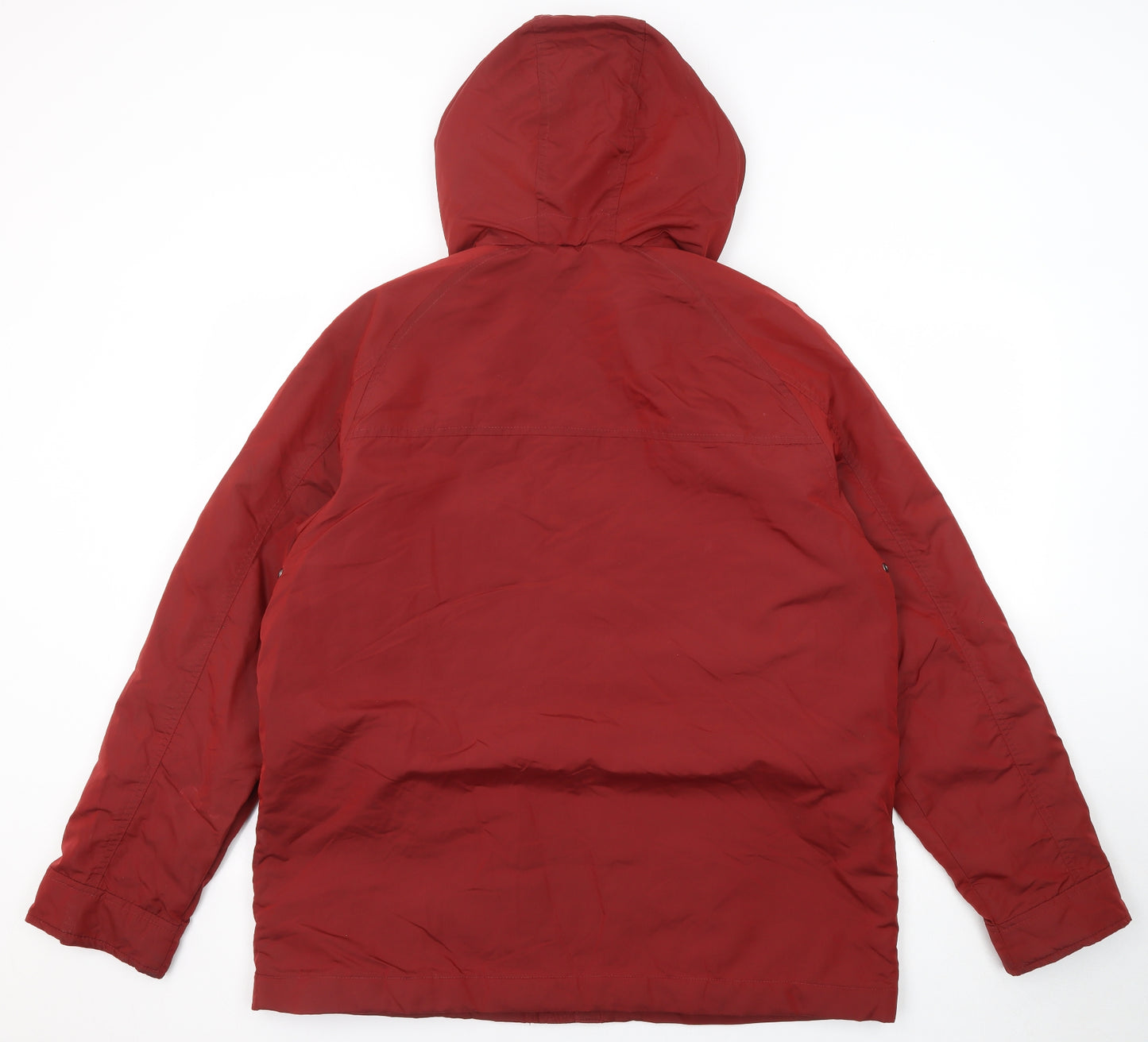 Greenwoods Mens Red Jacket Size M Zip