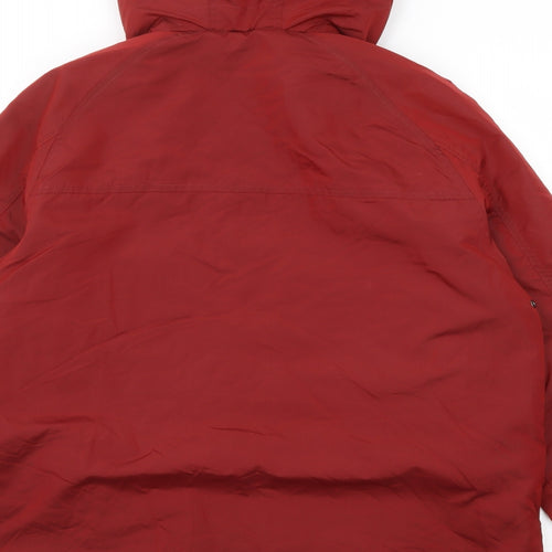 Greenwoods Mens Red Jacket Size M Zip