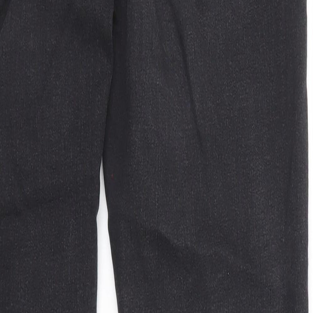 Topshop Womens Black Cotton Skinny Jeans Size 30 in L34 in Regular Zip
