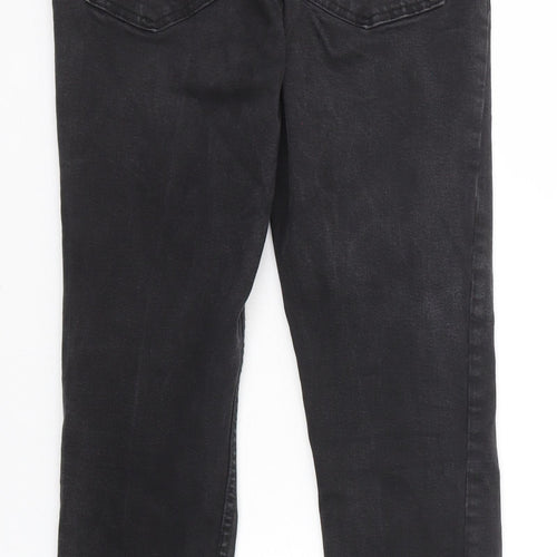 New Look Womens Black Cotton Skinny Jeans Size 10 Regular Zip - Lift & Shape