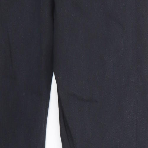 Topshop Womens Black Cotton Skinny Jeans Size 30 in L34 in Regular Zip