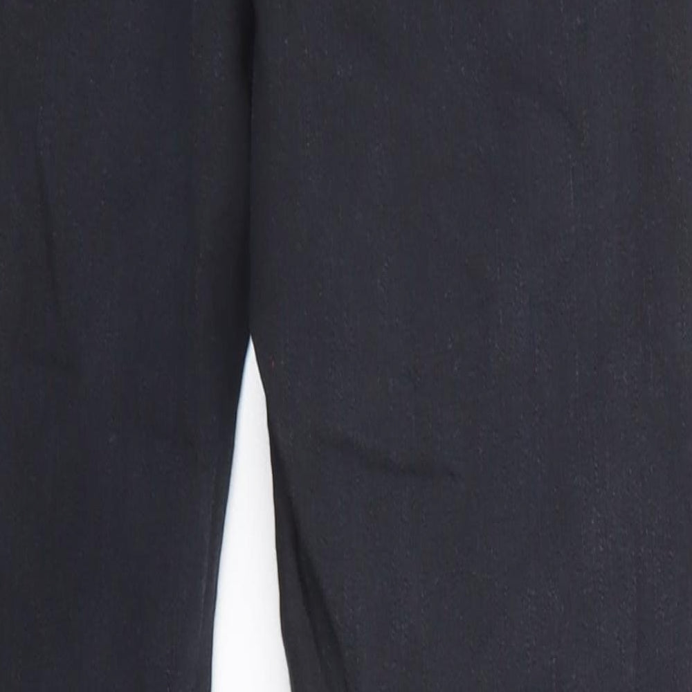 Topshop Womens Black Cotton Skinny Jeans Size 30 in L34 in Regular Zip
