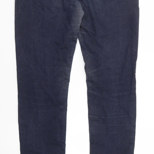 Just USA Womens Blue Cotton Skinny Jeans Size 30 in Regular Zip