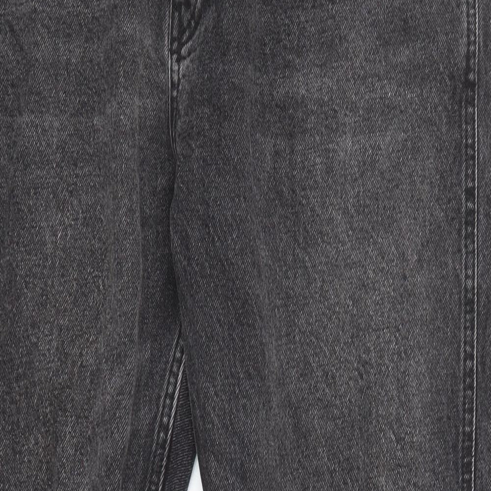 Route One Mens Grey Cotton Skinny Jeans Size 38 in L32 in Regular Zip