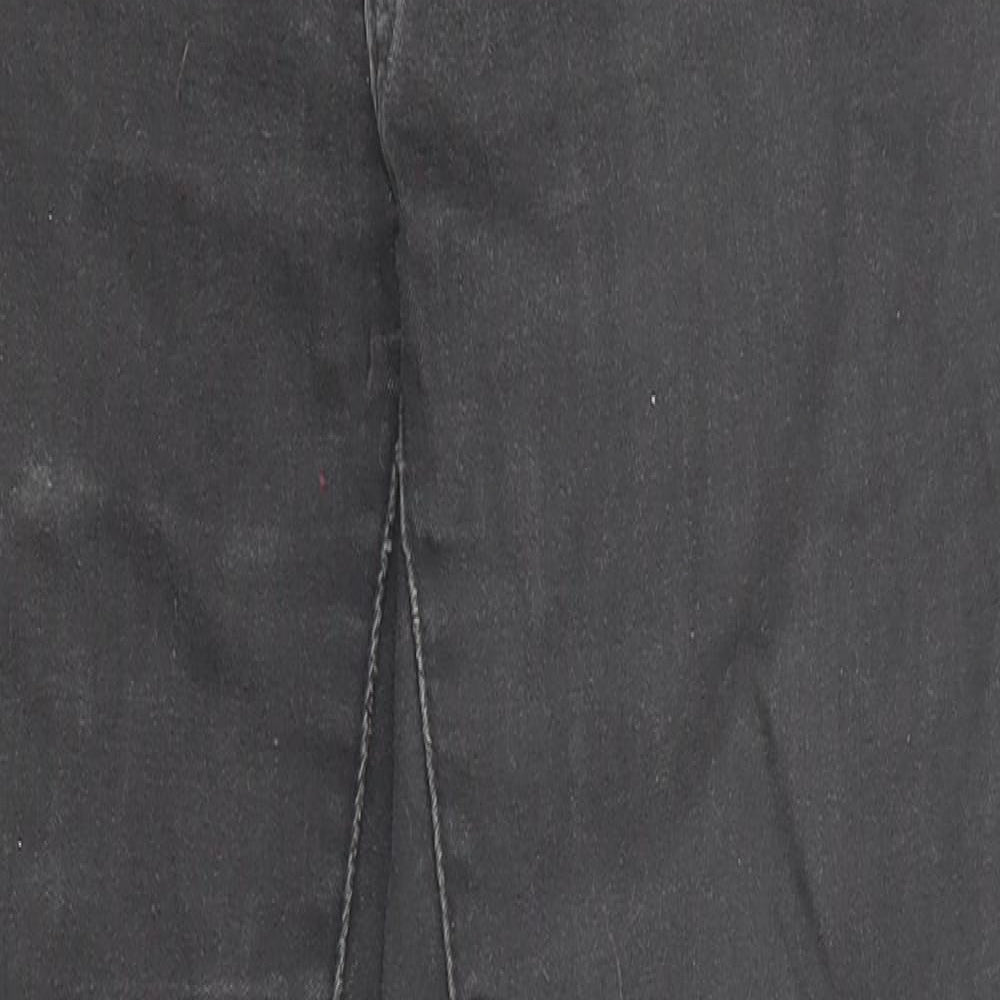 Levi's Womens Black Cotton Skinny Jeans Size 27 in Regular Zip