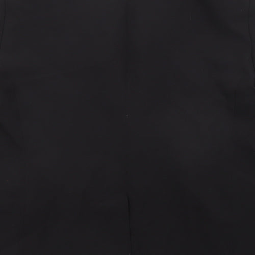 Finery Womens Black Polyester Jacket Suit Jacket Size 16