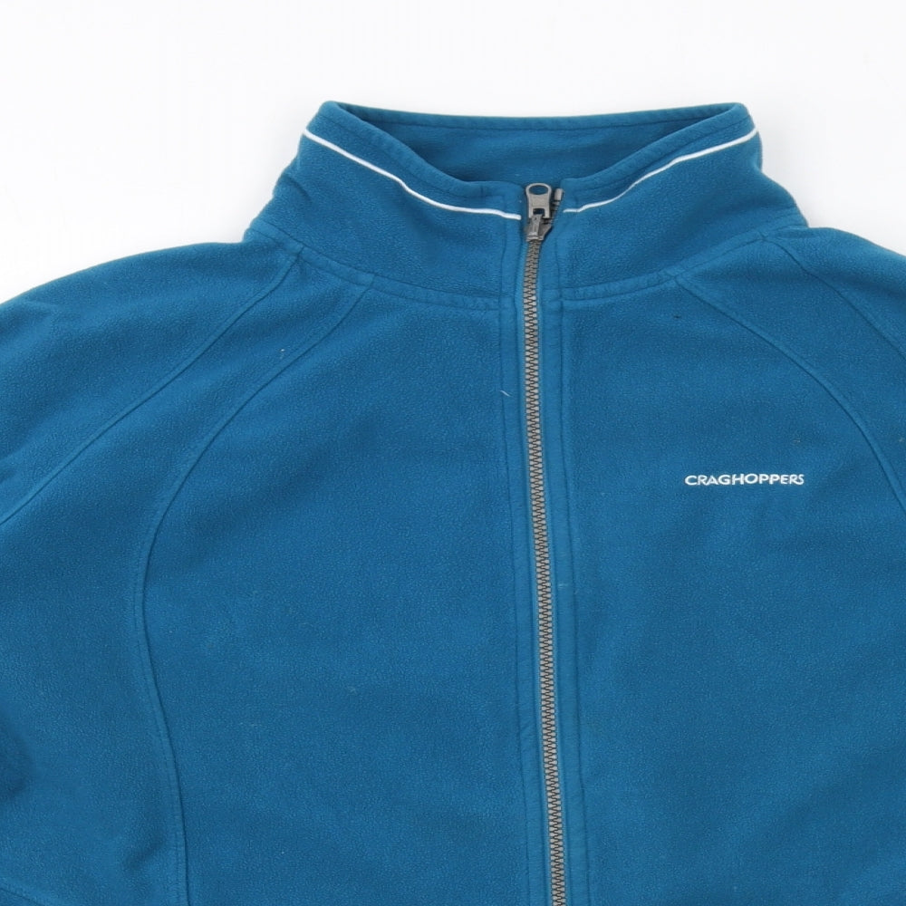 Craghoppers Womens Blue Jacket Size 16 Zip