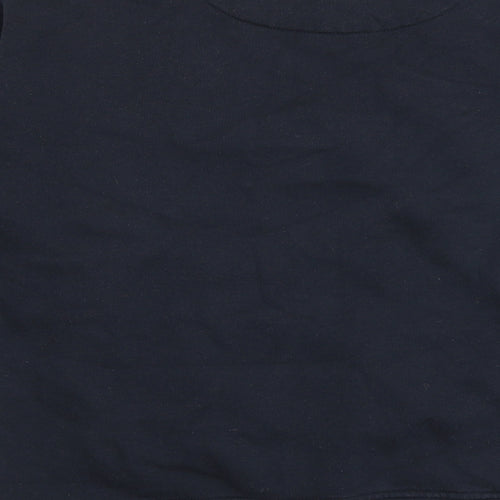EWM Mens Blue Cotton Pullover Sweatshirt Size S