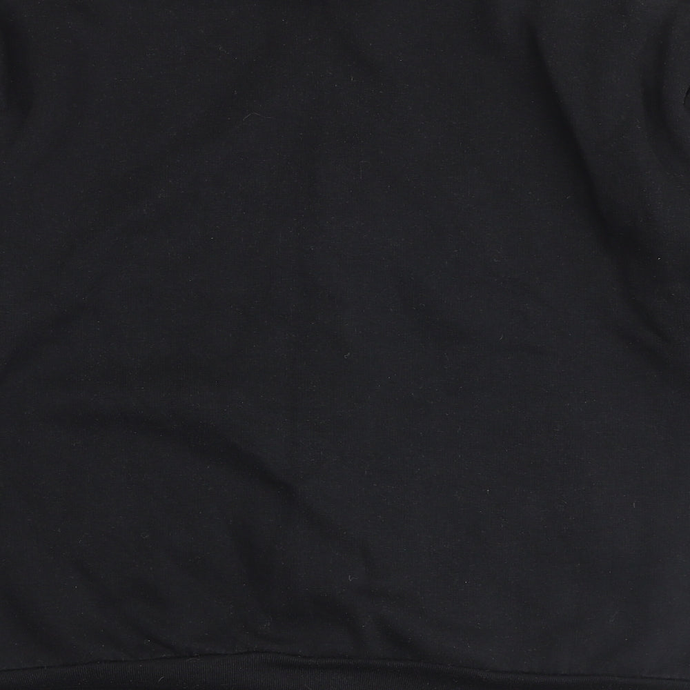 Slazenger Mens Black Cotton Full Zip Sweatshirt Size M