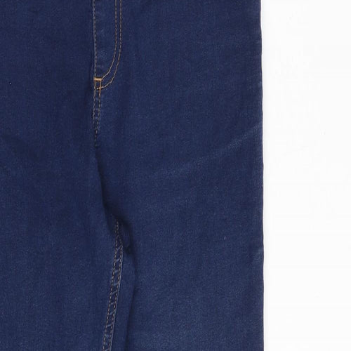 Marks and Spencer Womens Blue Cotton Jegging Jeans Size 12 Regular