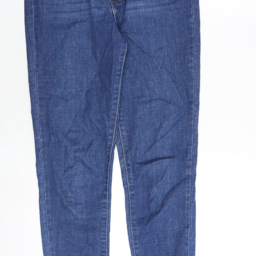 Levi's Womens Blue Cotton Skinny Jeans Size 30 in Slim Zip