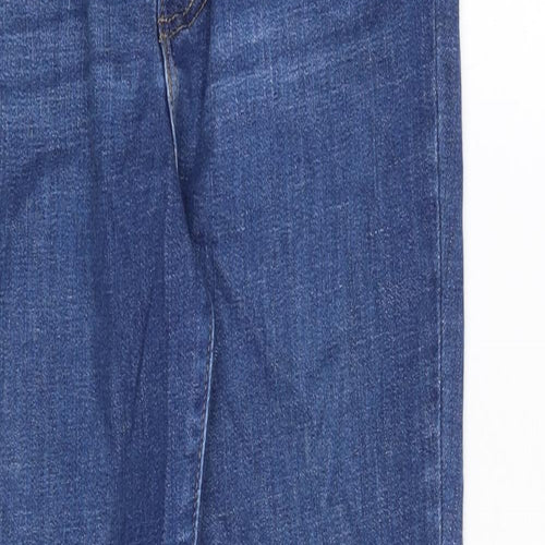 Levi's Womens Blue Cotton Skinny Jeans Size 30 in Slim Zip