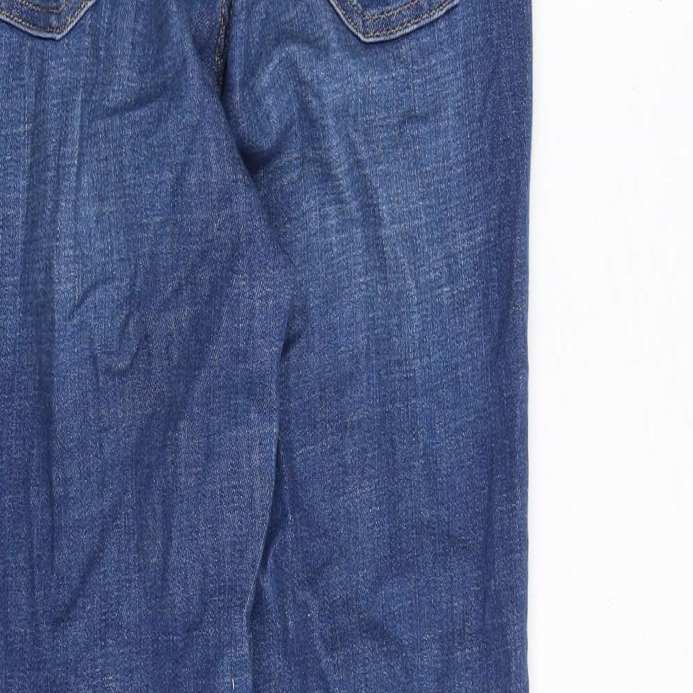 Levi's Womens Blue Cotton Skinny Jeans Size 30 in Slim Zip
