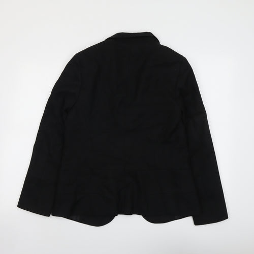 Marks and Spencer Womens Black Jacket Blazer Size 10