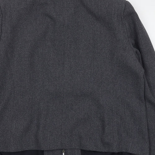 St Bernard Womens Blue Jacket Size 18 Zip