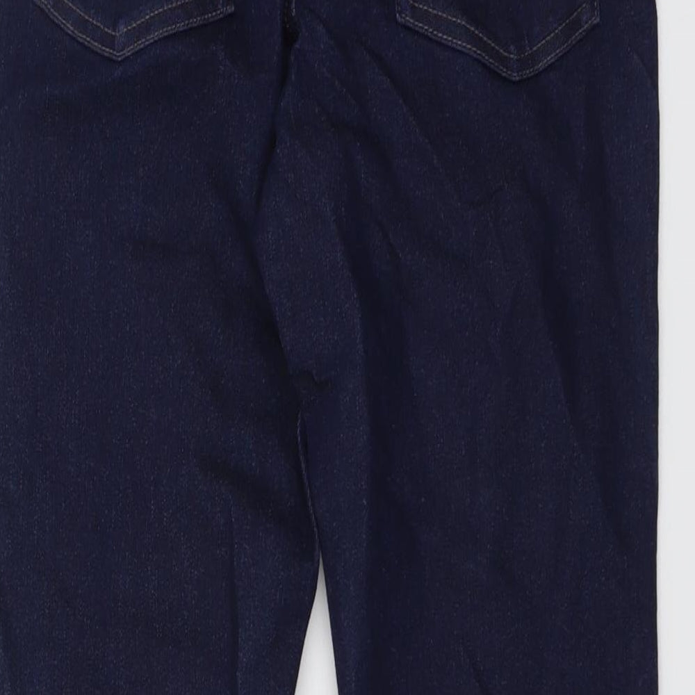 Marks and Spencer Womens Blue Cotton Jegging Jeans Size 10 L26 in Regular