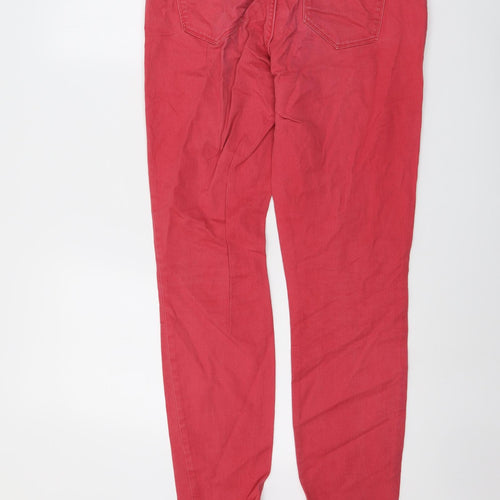 Gap Womens Pink Cotton Skinny Jeans Size 30 in L29.5 in Regular Button