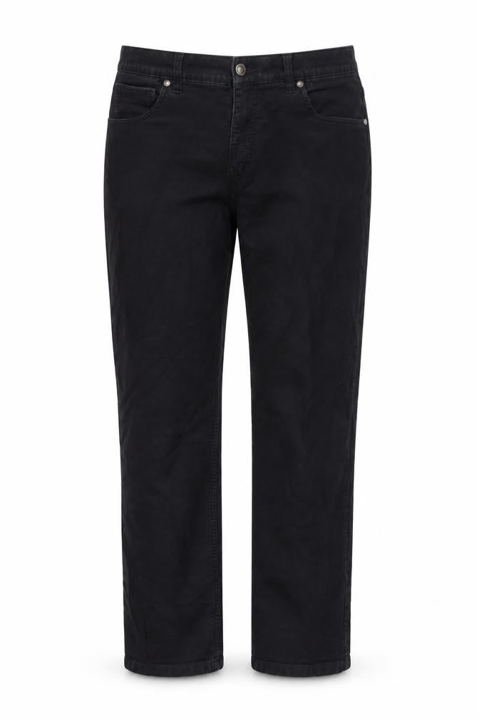 Blue Harbour Womens Blue Cotton Straight Jeans Size 34 in L31 in Regular Button
