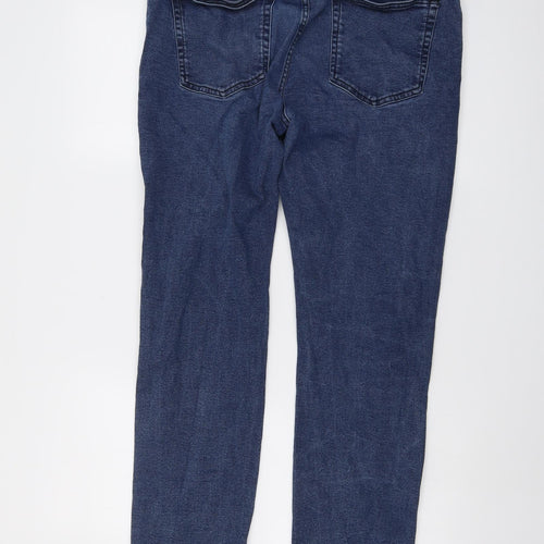 NEXT Mens Blue Cotton Skinny Jeans Size 36 in L31 in Regular Button