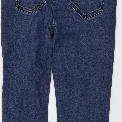 NEXT Mens Blue Cotton Skinny Jeans Size 36 in L31 in Regular Button
