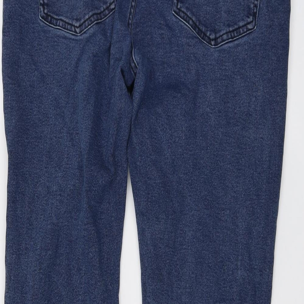 NEXT Mens Blue Cotton Skinny Jeans Size 36 in L31 in Regular Button
