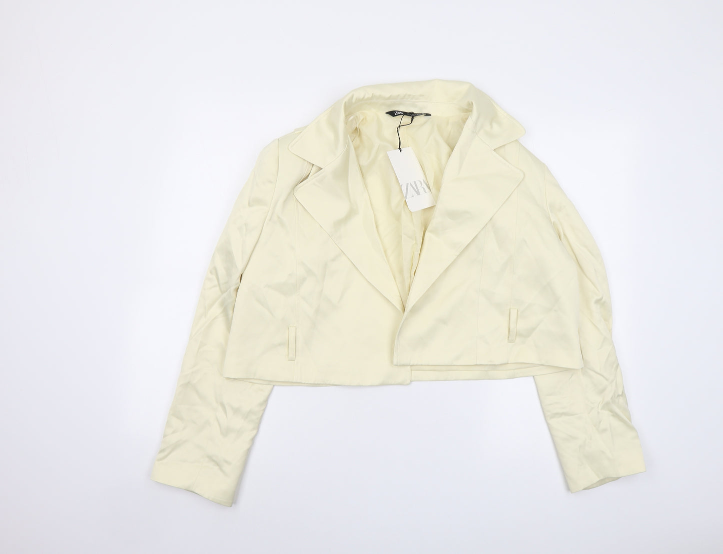Zara Womens Yellow Jacket Size S