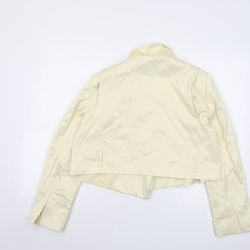 Zara Womens Yellow Jacket Size S