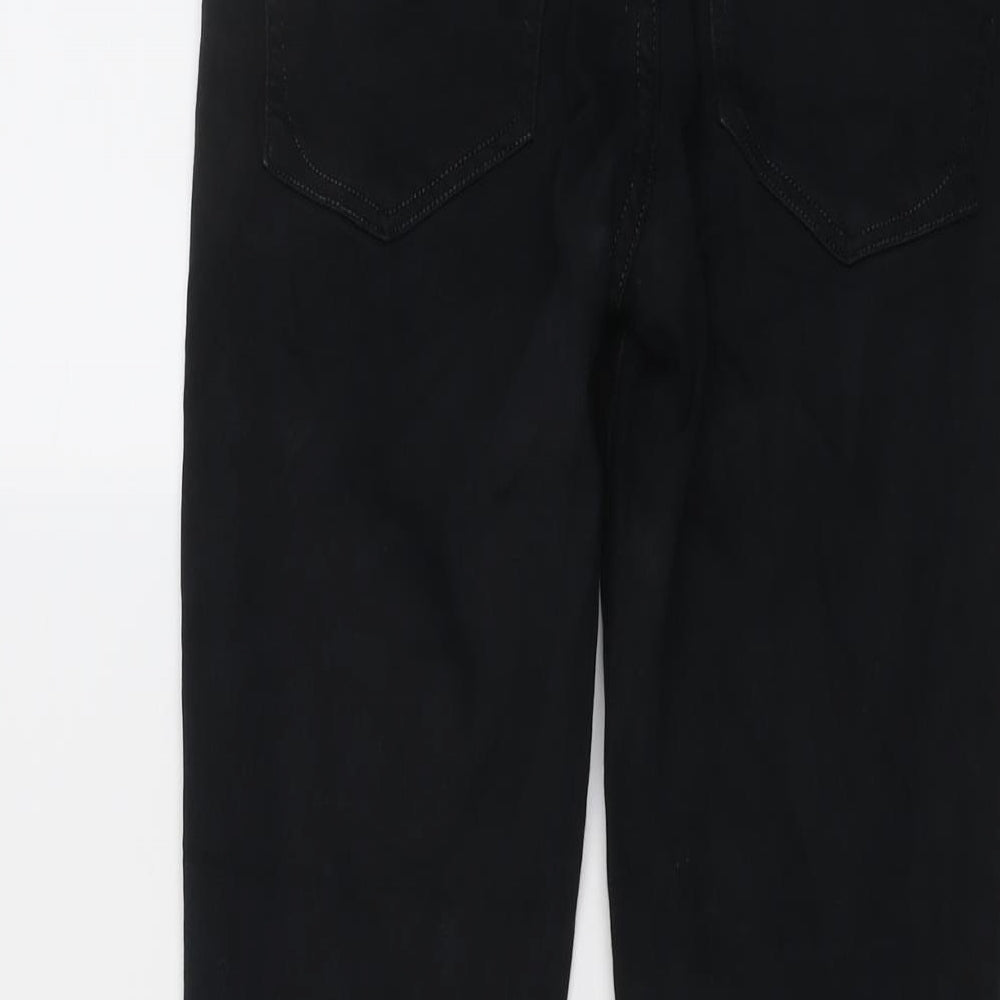 rag & bone Womens Black Cotton Straight Jeans Size 26 in L28 in Regular Button