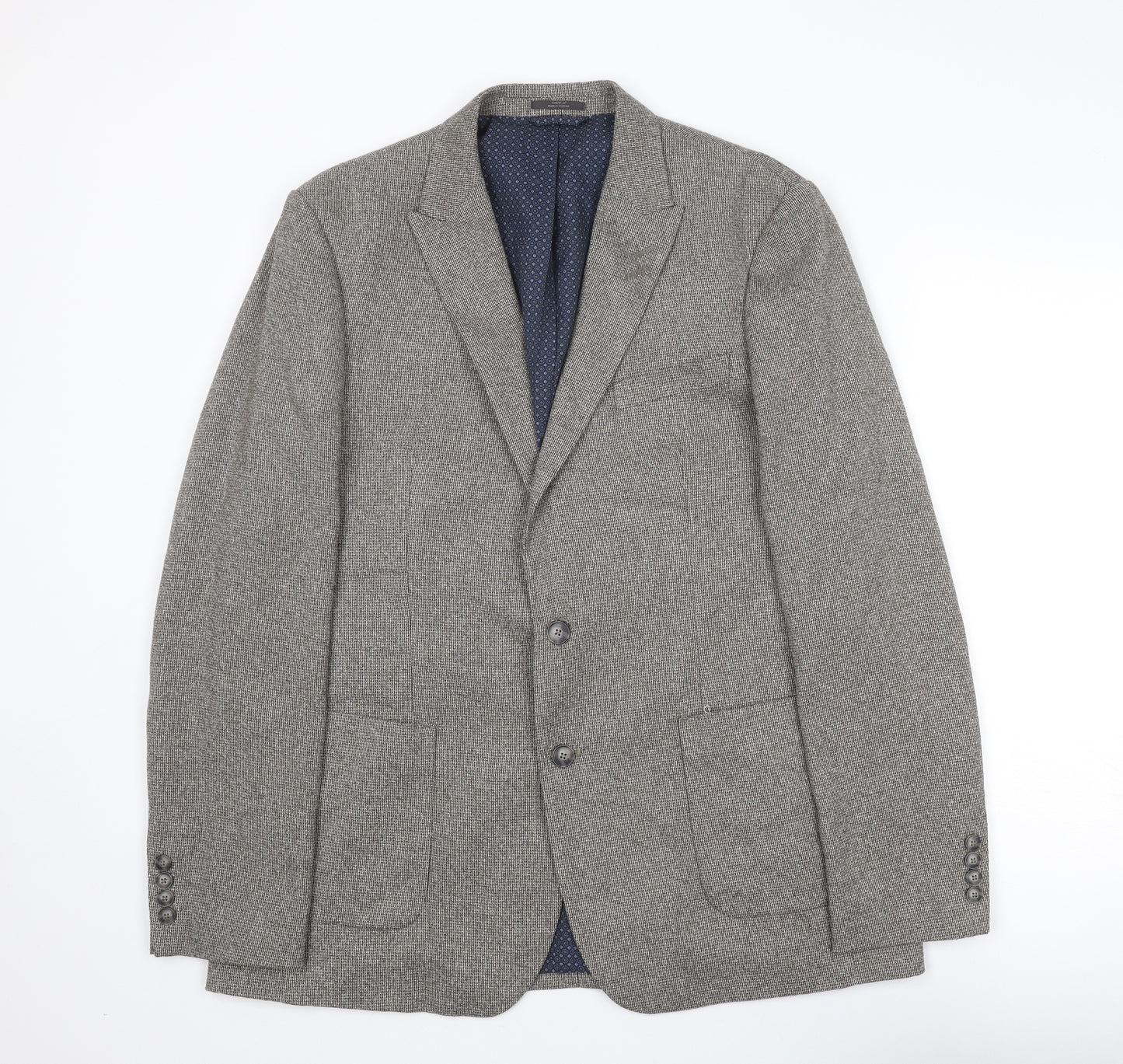 Marks and Spencer Mens Beige Polyester Jacket Blazer Size 44 Regular