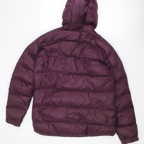 RAB Womens Purple Puffer Jacket Jacket Size 16 Zip